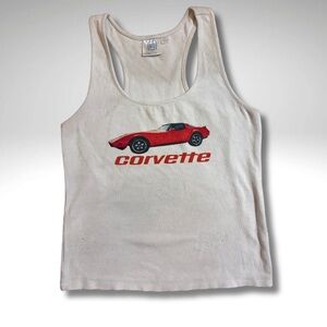 VTG Corvette Americana Classic Official Licensed GM Racerback Women’s Tank